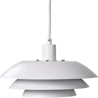 Dyberg Larsen Suspension , DL31, dimmable, Blanc, Salon / séjour, Métal, Scandinave