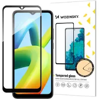 Wozinsky Full Glue Tempered Glass Xiaomi Redmi A1+ 9H Verre Trempé Pour Plein Écran Avec Cadre Noir
