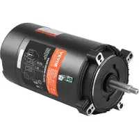 Vevor Moteur de pompe de piscine 0,75 CV, cadre 56J, 115V(8 Ampère)/230V(4 Ampère) 3450 tr/min, 60Hz, 1.5 facteur de service, condensateur 80μF/250V, rotation CCW bride ronde Moteur de remplacement