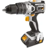 Batavia Perceuse à percussion sans fil 18V brushless - Maxxpack - avec batterie 2.0Ah et chargeur