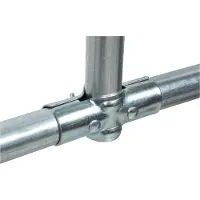 Ebuy24 Renforcement pour tringlerie, pour tente 5x10 M, acier.