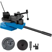 Vevor Cintreuse De Tuyaux Cintreuse Manuelle SBG 40 pour les usines/les ateliers Peut Faire Une Variété De Coudes Sur Des Supports Carrés/Ronds Pleins