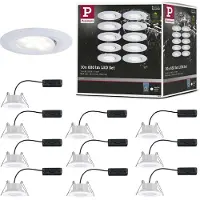 Paulmann LED encastré Calla set de base orientable