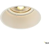SLV Lampe à encastrer Horn-T ronde Ø18,5 cm blanc GU10 ES111