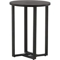Ebuy24 Lawton table basse 55x40cm noir.
