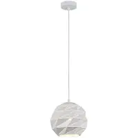 ITALUX Palermo lampe suspendue moderne blanche PND-2424-1S-WH