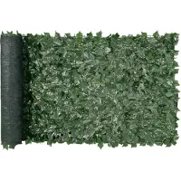 Vevor Haies artificielles Haie brise-vue Plantes Haie avec feuilles de vigne Décoration murale