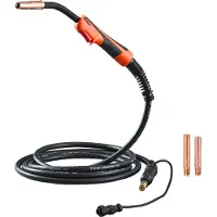 Vevor Pistolet de Soudage avec Câble 4,5 m 250 A Compatible avec Soudeuses LincoIn Power MlG 200