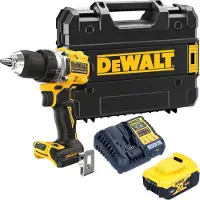 DeWalt DCD 800 P1T Perceuse-visseuse sans fil 18 V 90 Nm Brushless + 1x batterie 5,0 Ah + chargeur + TSTAK