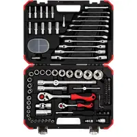 Gedore Boîte à Outils Socket Set 1/4 + 1/2