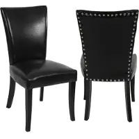 Mendler Chaise de salle à manger Edinburgh (lot de 2)