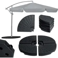 Plonos Socle pour parasol de jardin