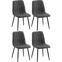 CLP lot de 4 chaises Dijon