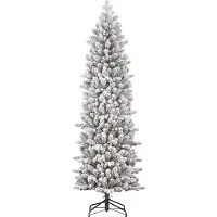 Black Box Trees Sapin de Noël artificiel étroit H260