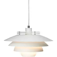 Dyberg Larsen Suspension , Ejka, dimmable, Blanc, Salon / séjour, Métal, Design