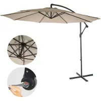 Mendler Parasol déporté Terni Ø 3m inclinable