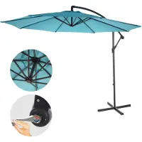 Mendler Parasol déporté Terni Ø 3m inclinable