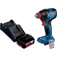 Bosch Visseuse à chocs sans fil GDX 18V-210 C Professional 18 V 210 Nm sans balais + 1 batterie 5,0 Ah + chargeur