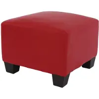 Mendler Canapé-élément pouf repose-pied Lyon, modulaire, simili-cuir