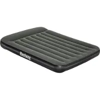 Bestway 67681 Double 191x137x30 Cm Individual Air Bed With Built-in Pump Bleu 191 x 137 x 30 cm