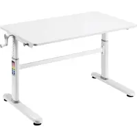 Vdd Table à dessin de bureau pour enfants - réglable en hauteur ergonomique - table d'école