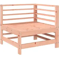 vidaXL Canapé d'angle de jardin en bois massif de douglas