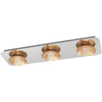 Eglo Lampe de plafond Torano Chrome à trois lumières