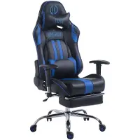 CLP Chaise de bureau Racing Limit avec repose-pieds