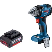 Bosch GDS 18V-330 HC Professional Visseuse à choc sans fil 18 V 330 Nm 1/2" Brushless + 1x batterie 4,0 Ah - sans chargeur