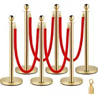 Vevor Poteau de Guidage 6PCs 95 cm