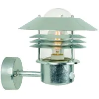 Nordlux Applique extérieure détecteur E27 max 60W acier Vejers