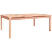 vidaXL Table de jardin 121x82,5x45 cm bois massif douglas