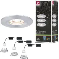 Paulmann LED encastré Nova Mini Set de base rigide