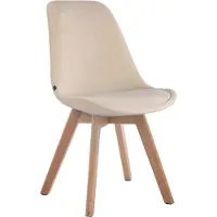 CLP Chaise visiteur Borneo velours