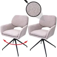 MCW Chaise de salle à manger -N74 (lot de 2)
