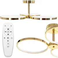 Toolight Lampe Led App993-c Gold + Remote Control