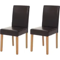 Mendler Chaise de salle à manger Littau (lot de 2)