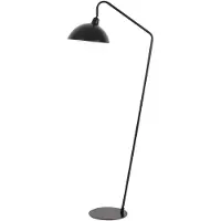 Light & Living Lampadaire noir Orion 150cm
