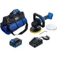 Bgs -7395 Kit de polissage et de ponçage sans fil 18 V avec batterie et chargeur rapide