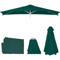 Mendler Toile de rechange pour parasol Castellammare