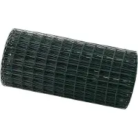vidaXL Clôture Euro, 0,4 x 10 m, fer revêtu de PVC, couleur verte