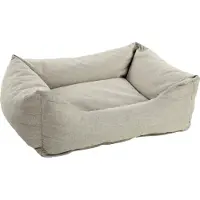 Flamingo Lit pour chien Geneve rectangulaire beige, dimensions : 80 x 67 x 22 cm