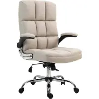 Mendler Chaise de bureau HWC-J21, chaise de bureau pivotante, réglable en hauteur tissu/textile gris-clair
