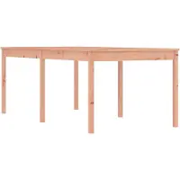 vidaXL Table de jardin 203,5x100x76 cm bois massif douglas