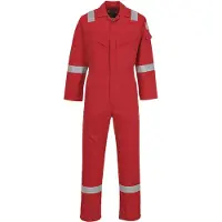 Portwest FF50 Aberdeen, combinaison ignifugée Rouge T. 40
