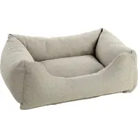 Flamingo Lit pour chien Geneve rectangulaire beige, dimensions : 65 x 50 x 20 cm