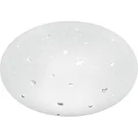 TRIO Plafonnier LED ACHAT avec ciel étoilé Plastique blanc - Ø 27cm