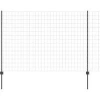 vidaXL Clôture en fil de fer soudé 10 x 1,6 m (L x H)