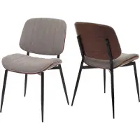 MCW Chaise de salle à manger -O44 (lot de 2)