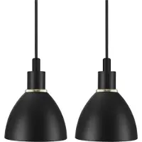 Nordlux Suspension , Noir, Salle à manger, Métal